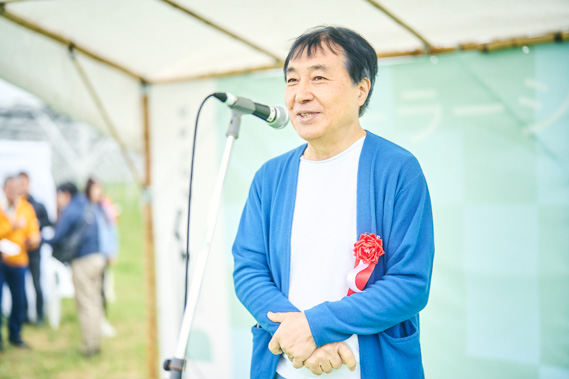 2022年4月22日 匝瑳おひさま発電所の開所式の写真12