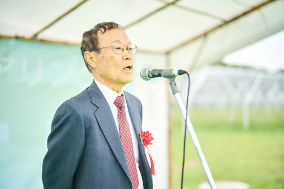 2022年4月22日 匝瑳おひさま発電所の開所式の写真13