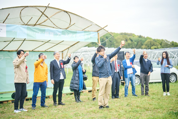 2022年4月22日 匝瑳おひさま発電所の開所式の写真16