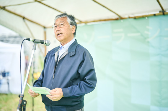 2022年4月22日 匝瑳おひさま発電所の開所式の写真3