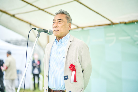 2022年4月22日 匝瑳おひさま発電所の開所式の写真7